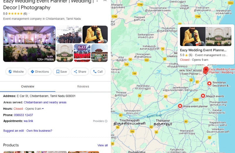 Eazy Wedding Planner chidambaram